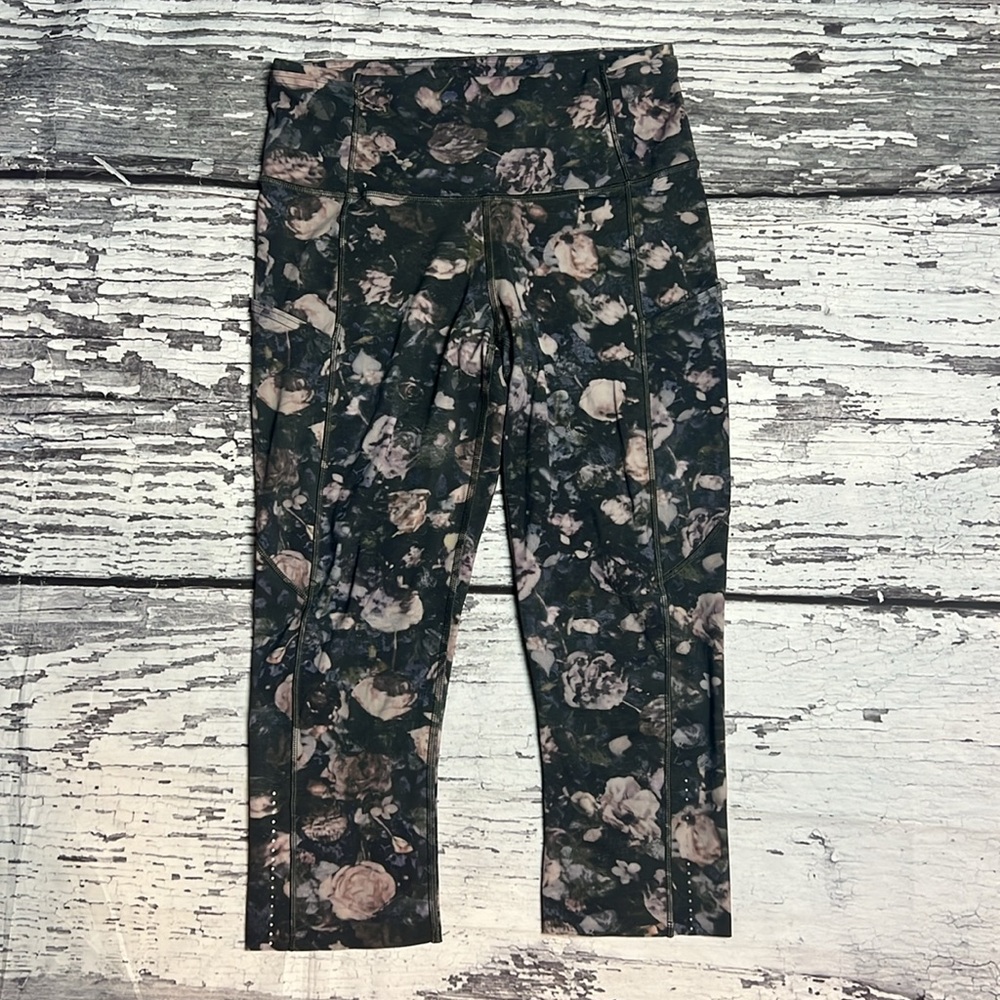 Lululemon Fast & Free Legging - Frosted Rose Multi - Picture 5 of 11